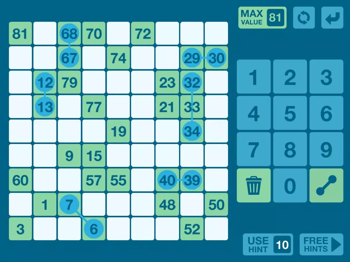 Number Knot iPad  Ekran Görüntüleri