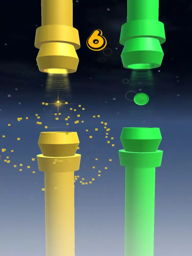 Flappy Ball 3D iPad  스크린샷