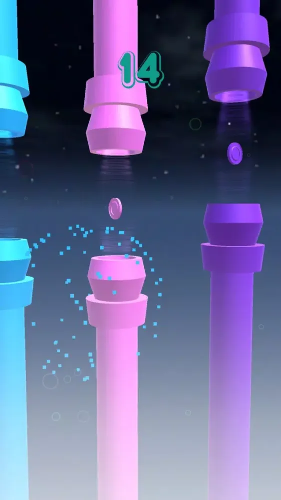 Flappy Ball 3D 스크린샷