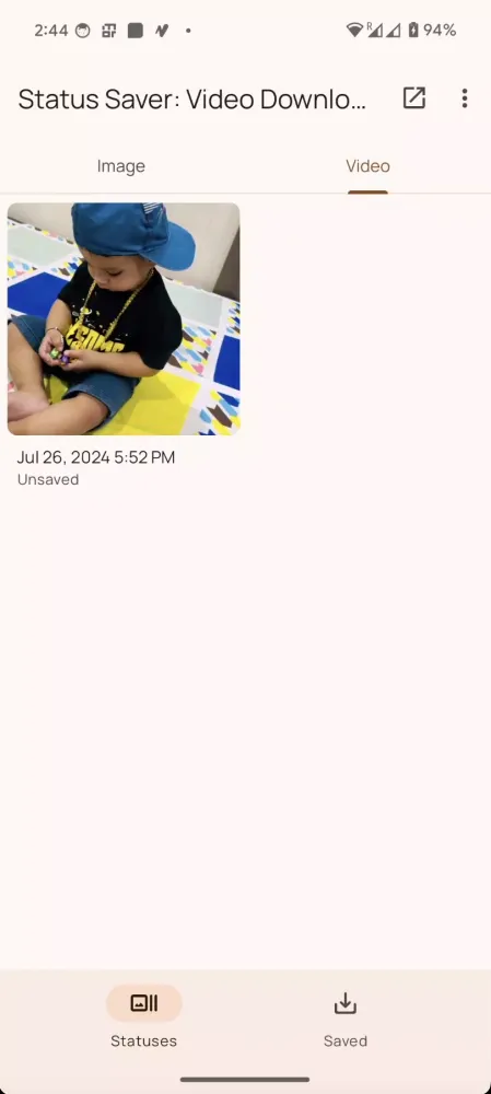 Captures d'écran de Status Saver: Video Downloader