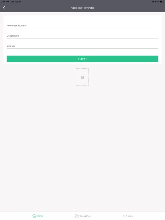 Tangkapan layar Aladdinpro - Expiry Reminders iPad 