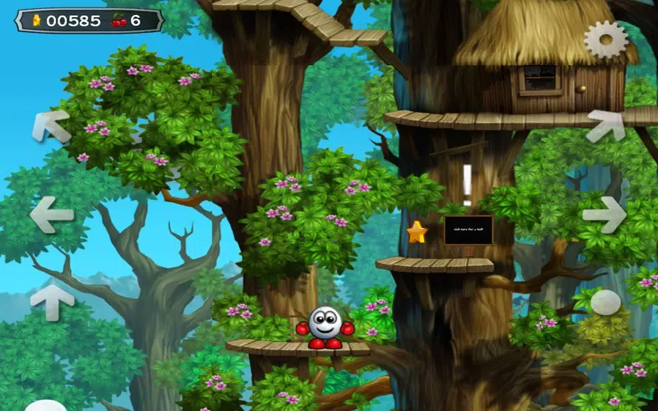 Tangkapan layar Dizzy - Prince of the Yolkfolk