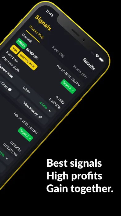 Signalbyt: AI Trading Signals Screenshots