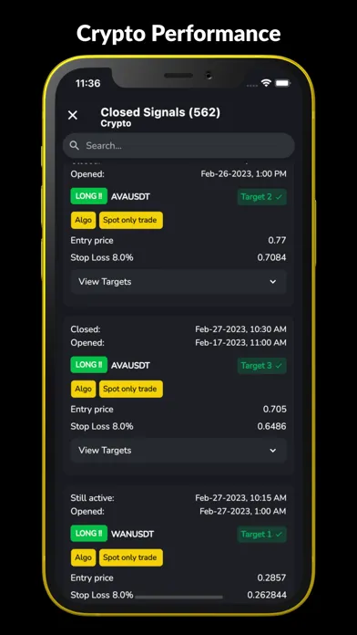 Signalbyt: AI Trading Signals Screenshots
