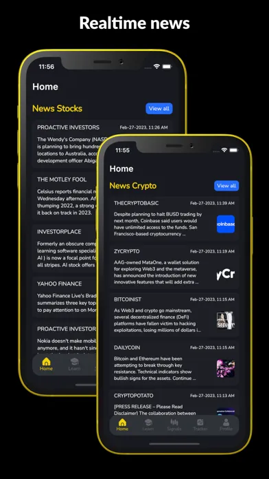 Signalbyt: AI Trading Signals Screenshots