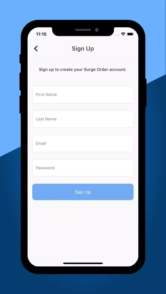 Surge Order Screenshots