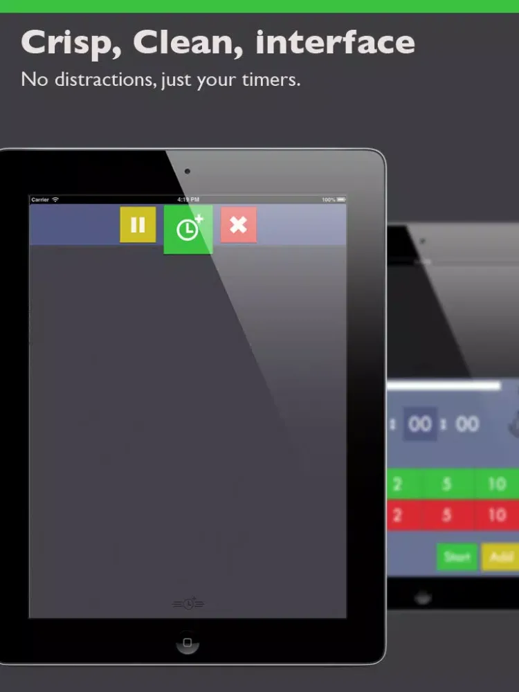 Countdown Clock Lite - Free Multi Timer iPad 스크린샷
