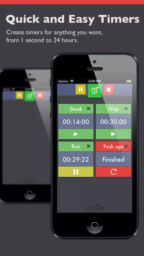 Countdown Clock Lite - Free Multi Timer 스크린샷