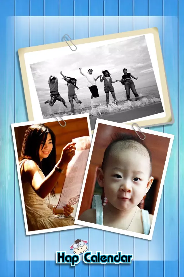 Tangkapan skrin HapCalendar :)