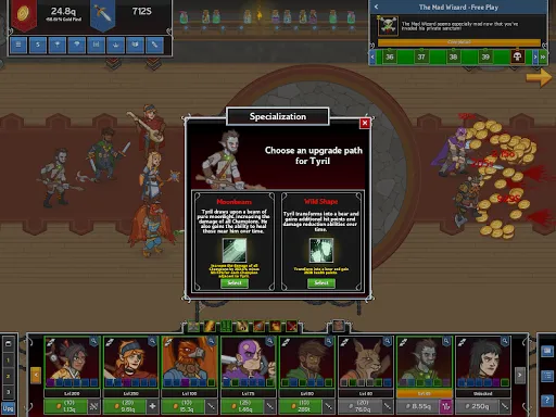 Idle Champions スクリーンショット