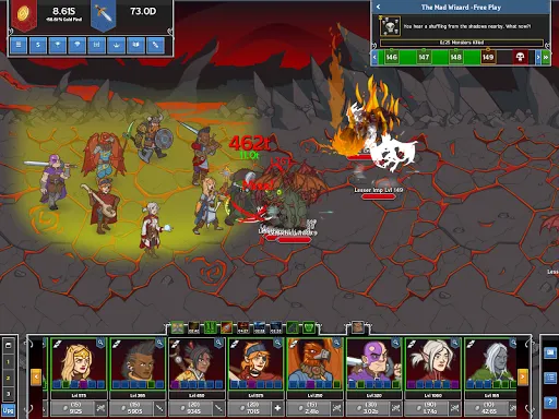 Idle Champions スクリーンショット