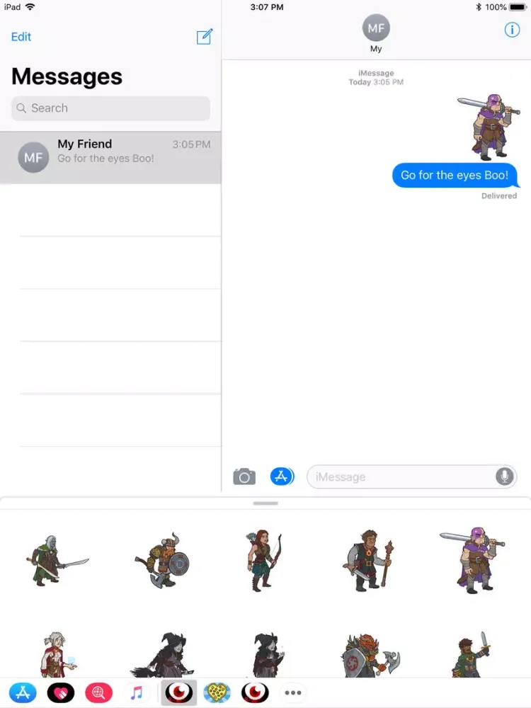 Idle Champions Sticker Pack iPad  Ekran Görüntüleri