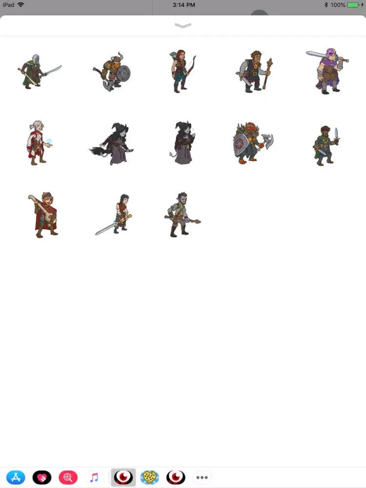 Idle Champions Sticker Pack iPad  Ekran Görüntüleri