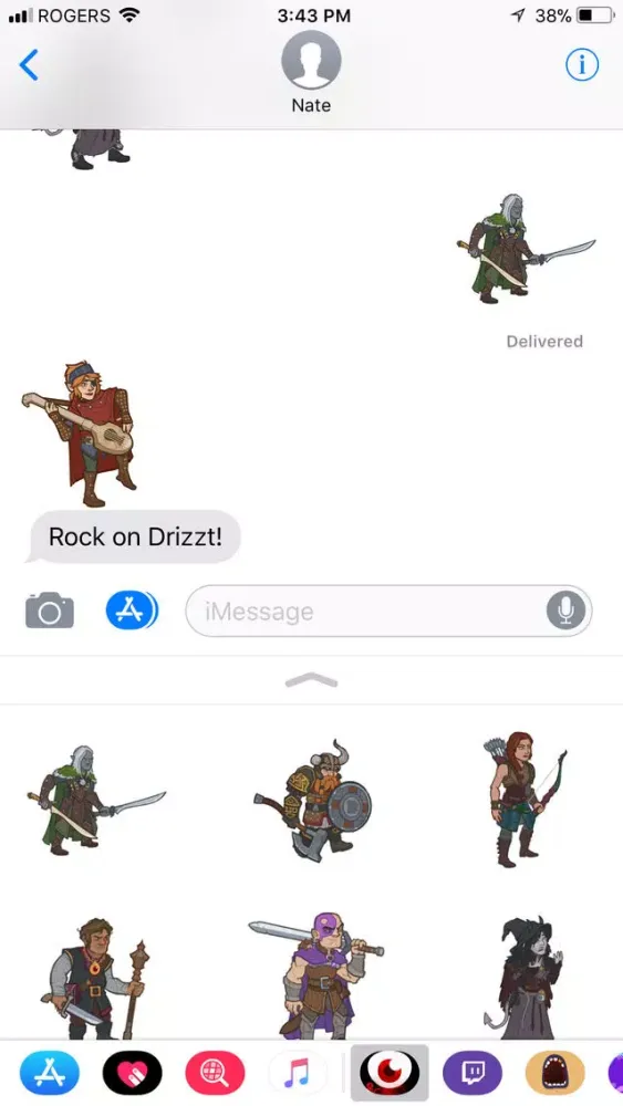 Idle Champions Sticker Pack Ekran Görüntüleri