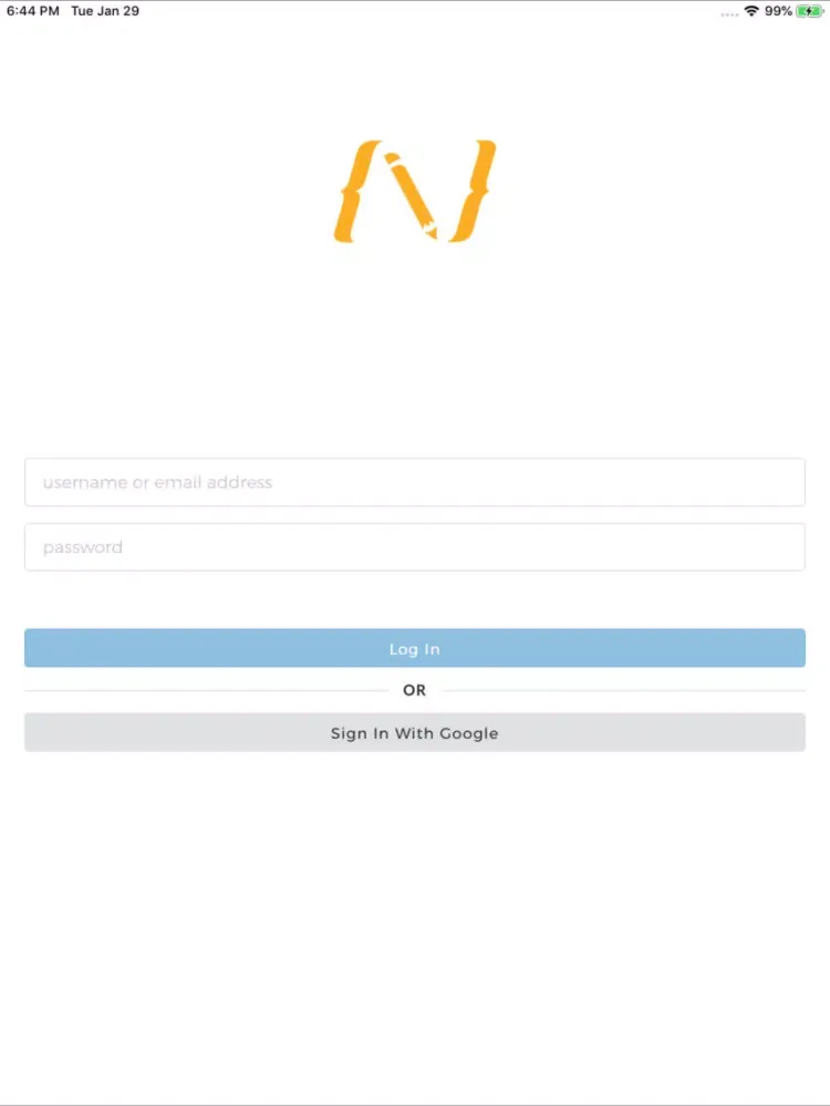 Tangkapan layar Code Naturally iPad