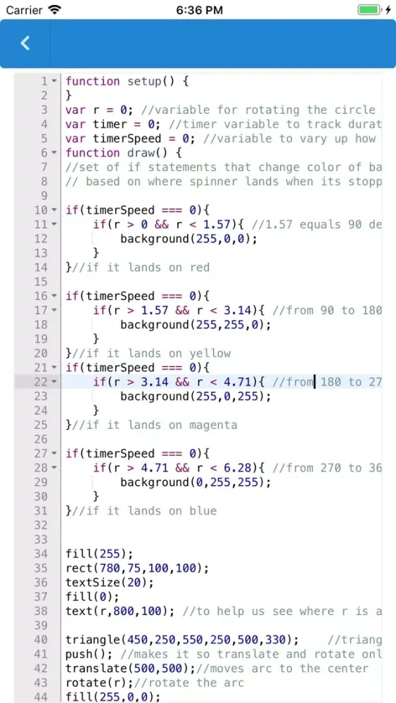 Tangkapan layar Code Naturally