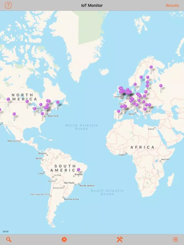 تصاویر IoT Monitor and Control iPad