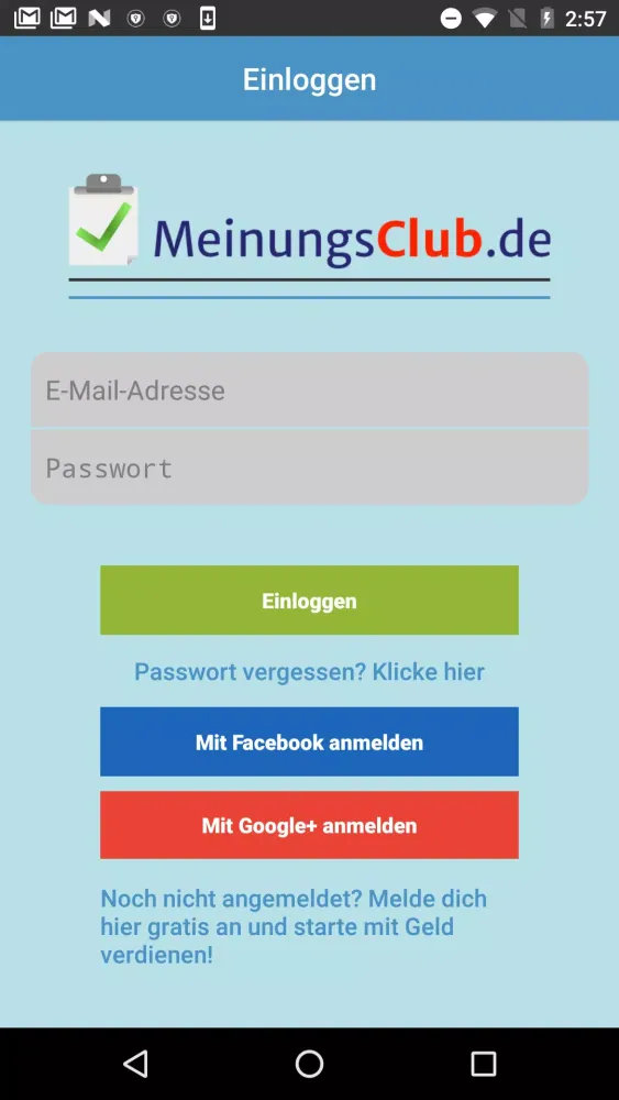 MeinungsClub.de Screenshots