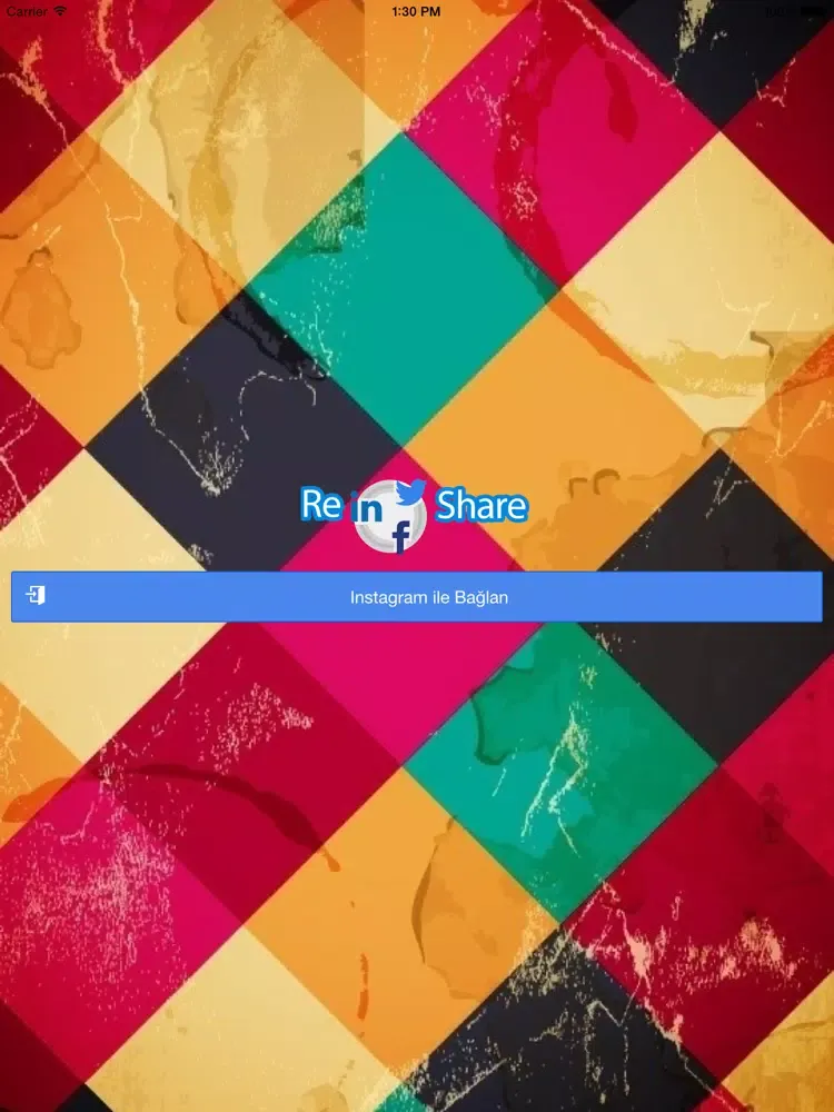 Zrzuty ekranu ReShare iPad