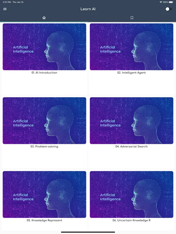 Learn Artificial Intelligence iPad 应用截图