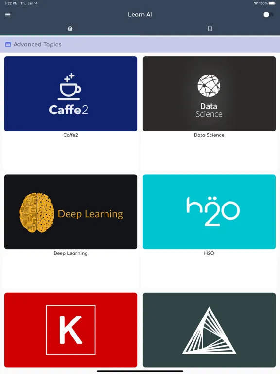 Learn Artificial Intelligence iPad 应用截图