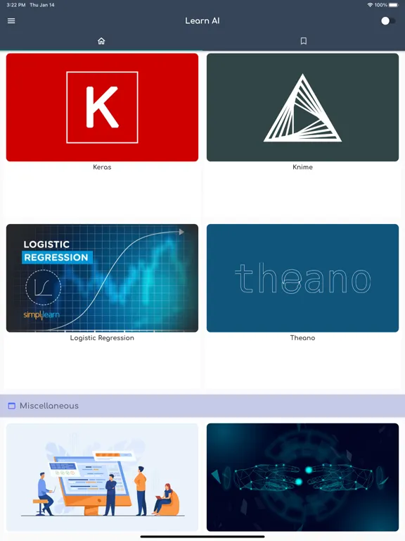 Learn Artificial Intelligence iPad 应用截图