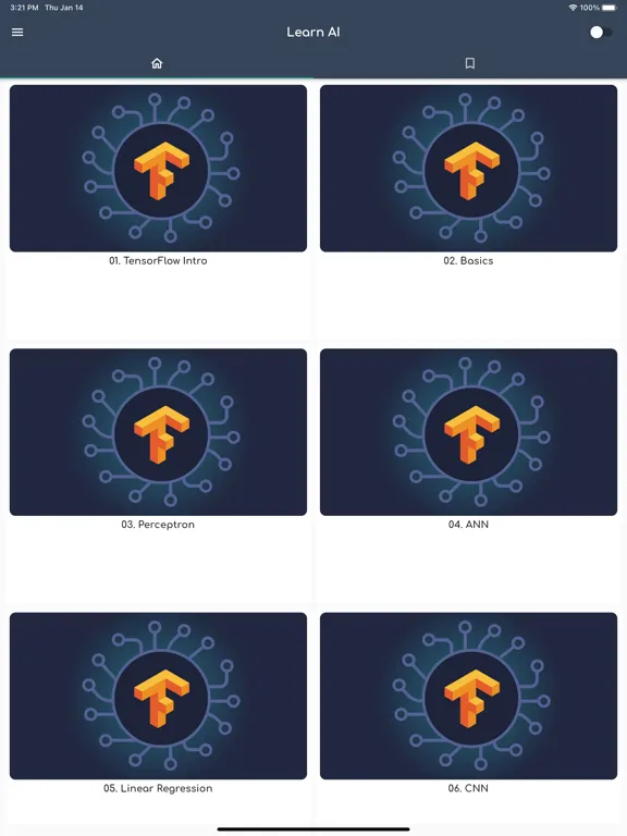 Learn Artificial Intelligence iPad 应用截图
