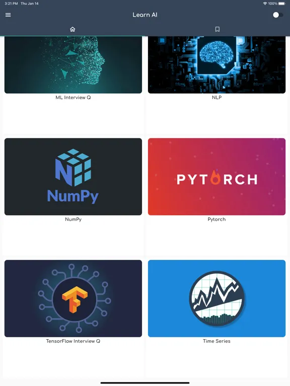 Learn Artificial Intelligence iPad 应用截图