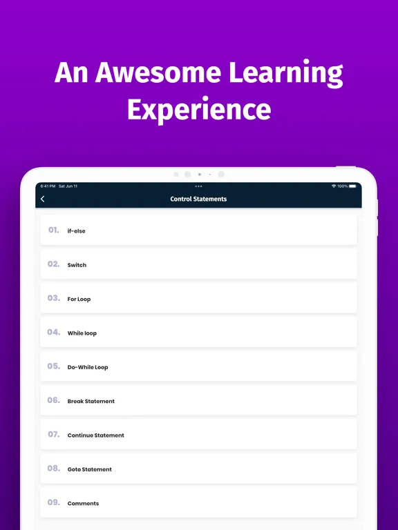 Learn C++ With Compiler Easily iPad स्क्रीनशॉट