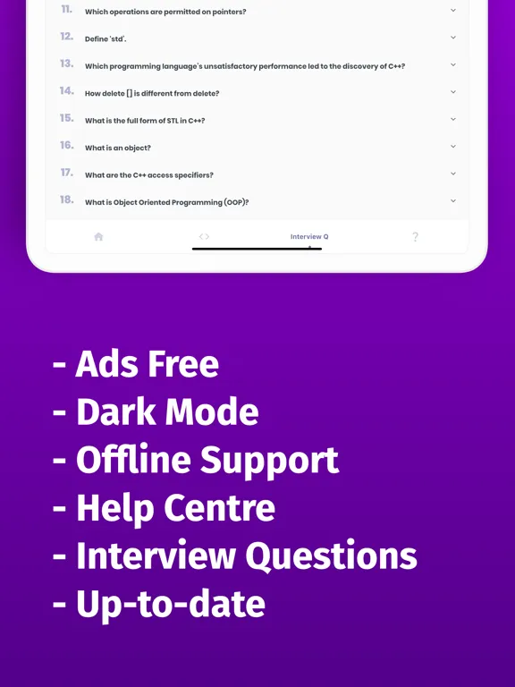 Learn C++ With Compiler Easily iPad स्क्रीनशॉट