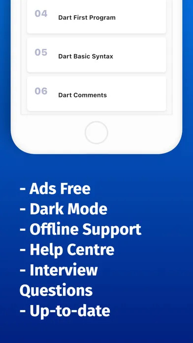 Learn Dart Programming Offline Screenshots