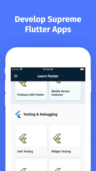 Learn Flutter Development PRO应用截图