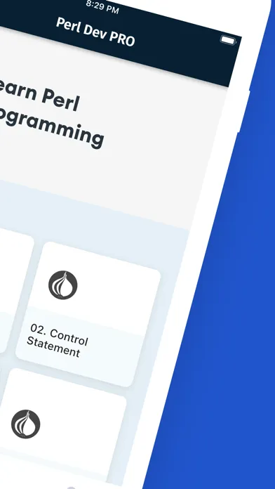 Learn Perl with Compiler PRO سکرین شاٹس