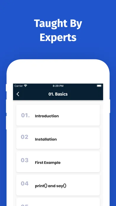 Learn Perl with Compiler PRO سکرین شاٹس