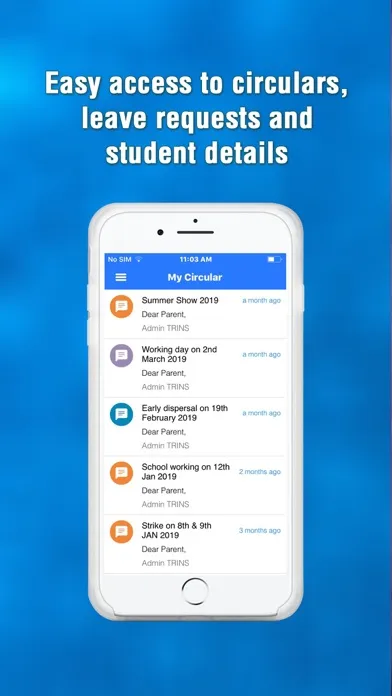 TrackMySchool - Staff应用截图