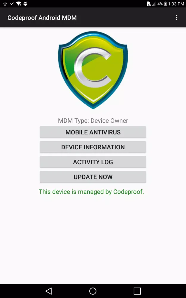 Codeproof MDM应用截图