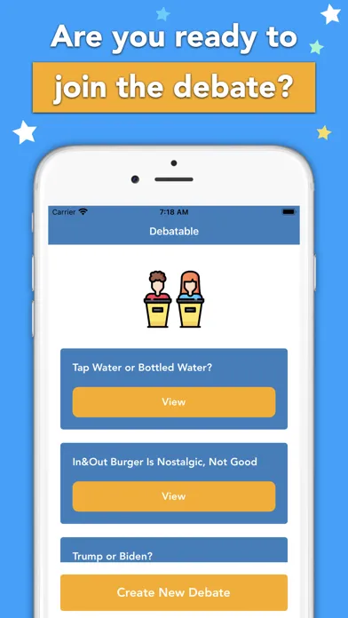 Debatable | Debate Competition应用截图