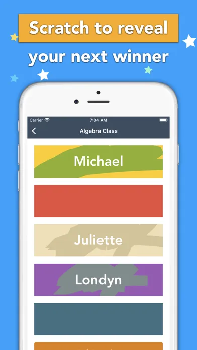 ภาพหน้าจอของ Random Name Picker Tools