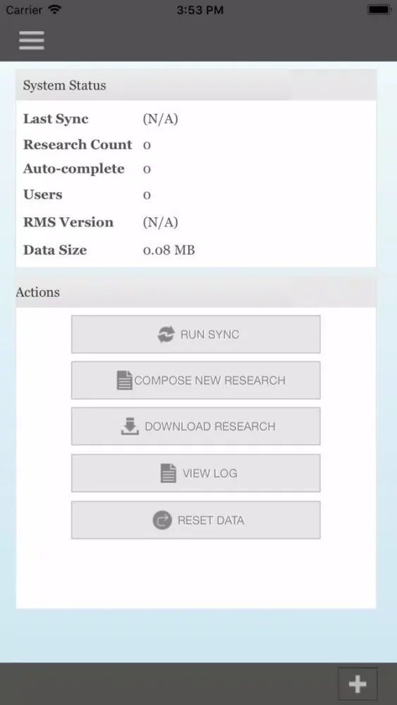 Factset RMS for Blackberry स्क्रीनशॉट