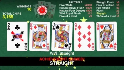 Poker 88 - Deuces Wild 스크린샷