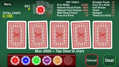 Poker 88 - Deuces Wild 스크린샷