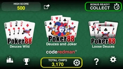 Poker 88 - Deuces Wild 스크린샷