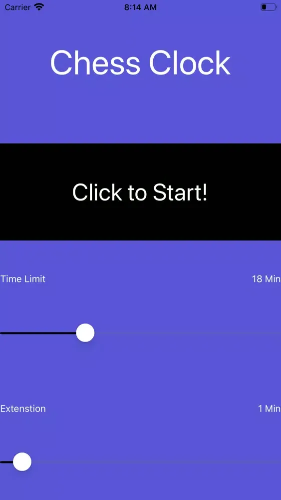 Tangkapan skrin Chess Clock For Players