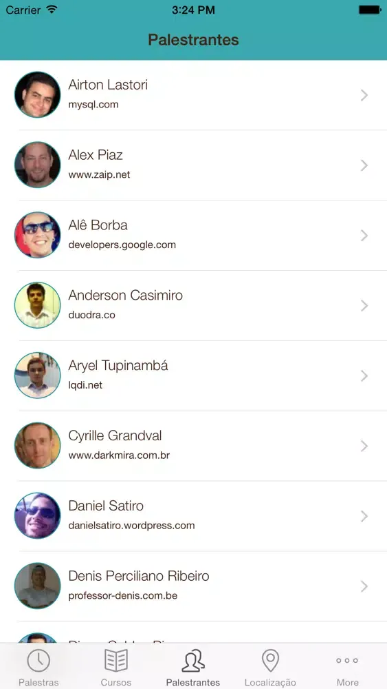 Скриншоты PHP Conference Brasil