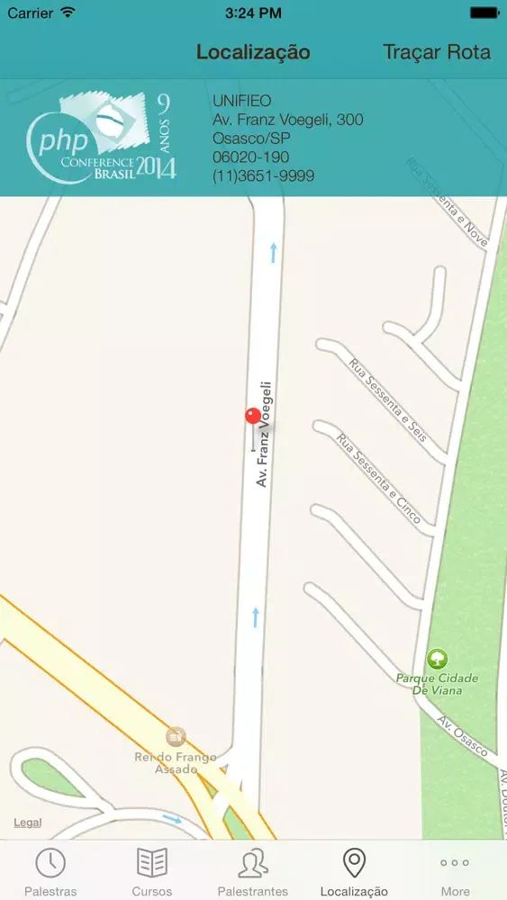 Скриншоты PHP Conference Brasil