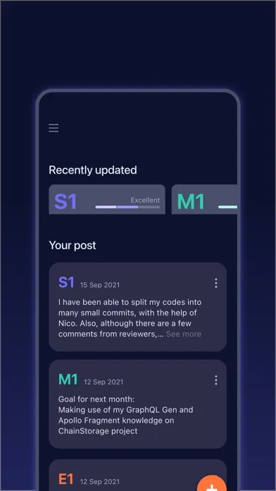 Screenshot di Career Stepper