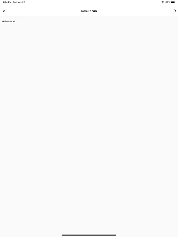 Tangkapan layar Code Runner - Compile IDE Code iPad