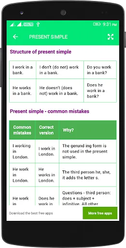 English Tenses Book应用截图
