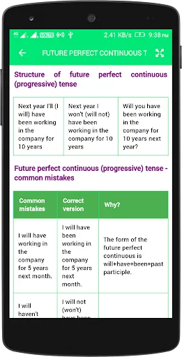 English Tenses Book应用截图