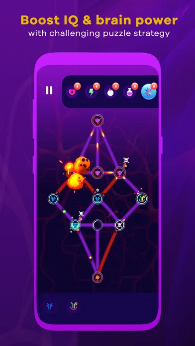 Tangkapan layar Virus Defeat - A Strategy Game